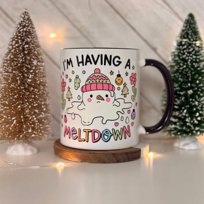 Meltdown Snowman Mug