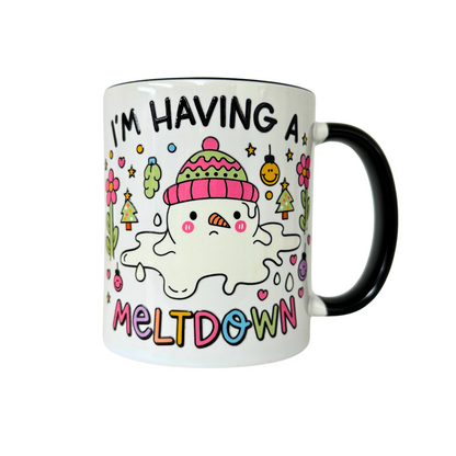 Meltdown Snowman Mug