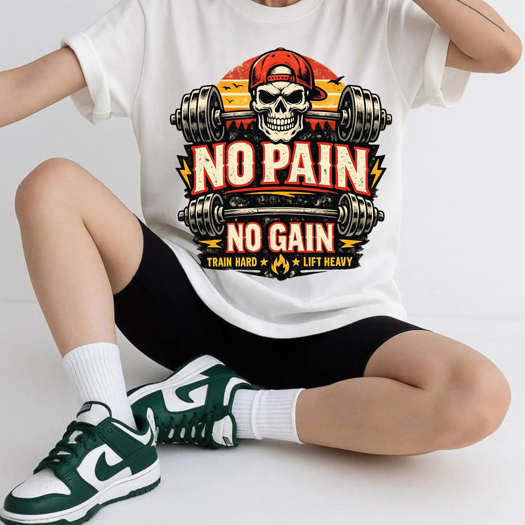 No Pain No Gain Vintage Sublimation