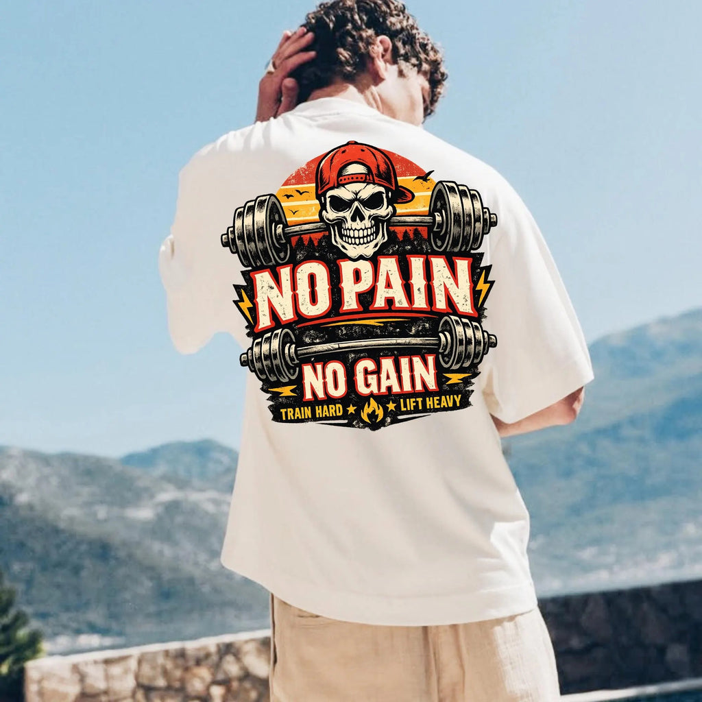 No Pain No Gain Vintage Sublimation