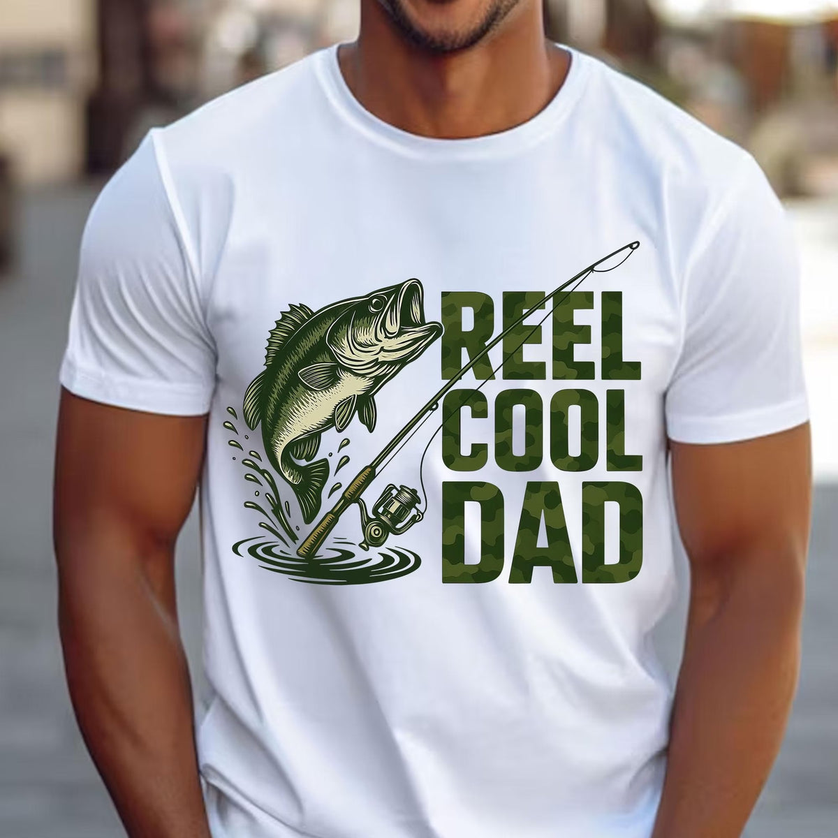 Fishing Dad Reel Cool Vintage