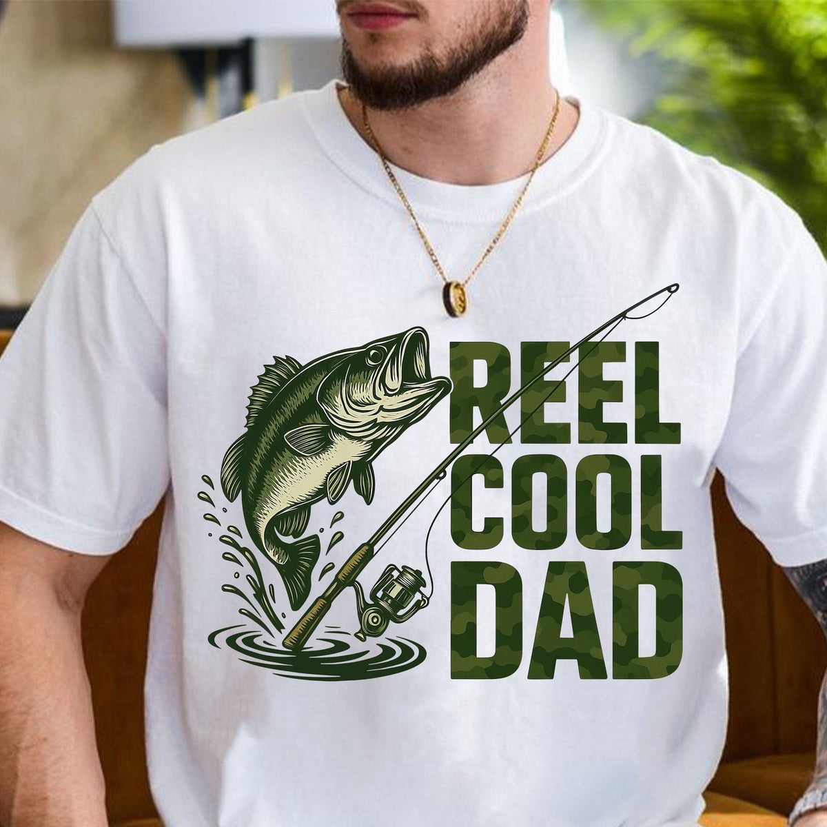 Fishing Dad Reel Cool Vintage