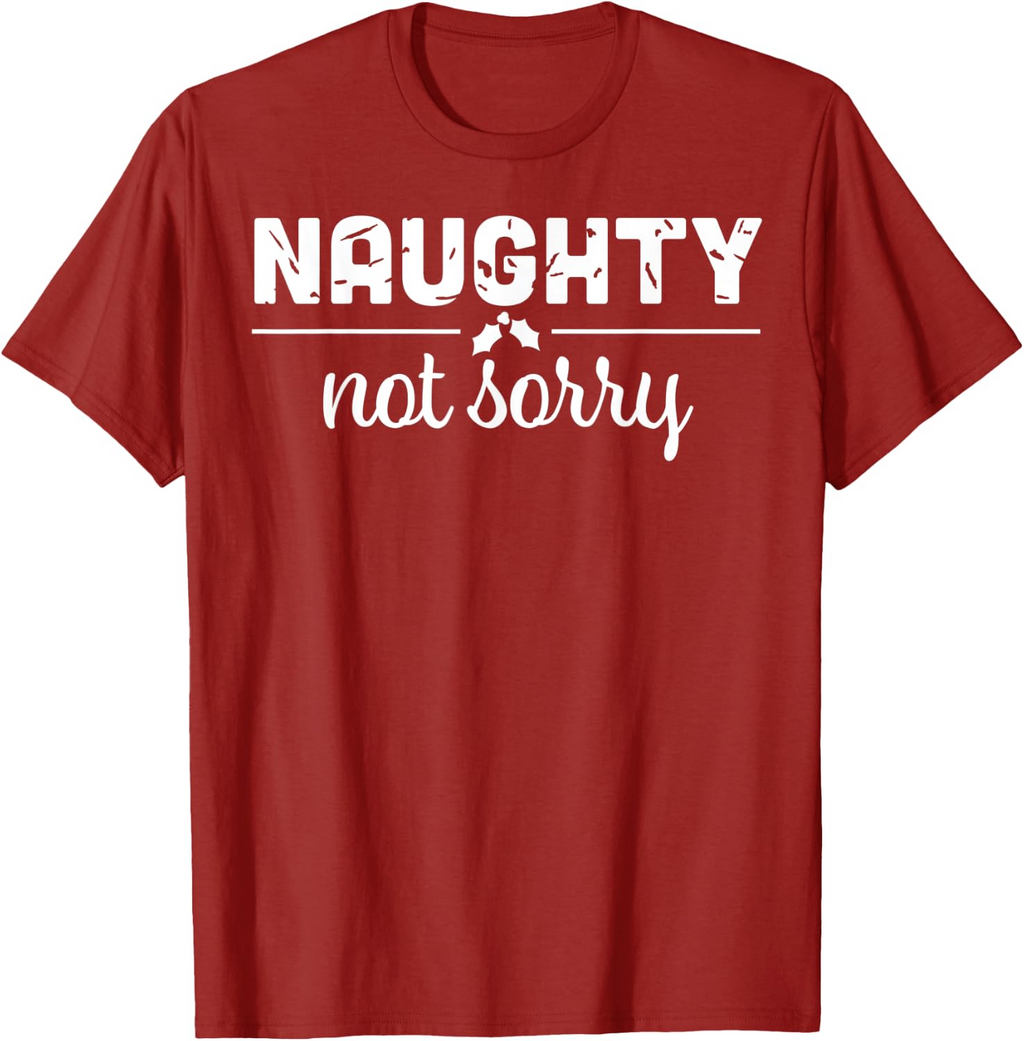 Naughty List Funny Christmas Quote