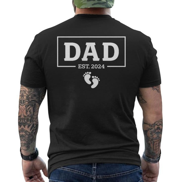 Dad Est 2024 Vintage Typography