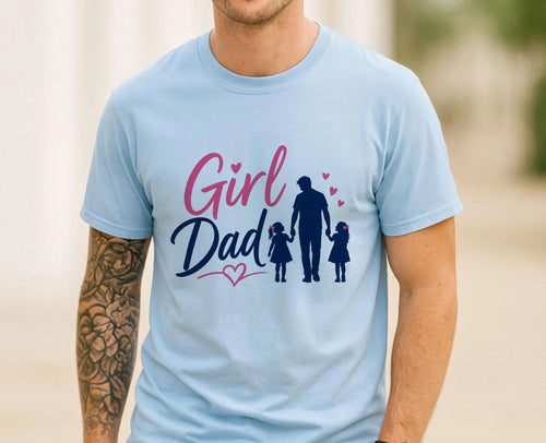 Girl Dad Heart Funny Quote