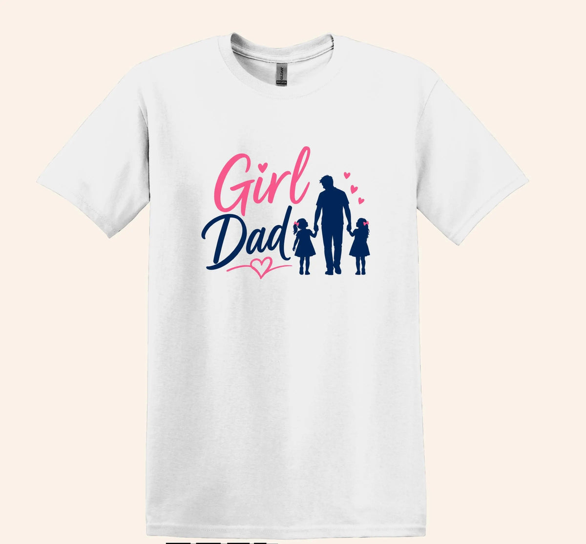 Girl Dad Heart Funny Quote