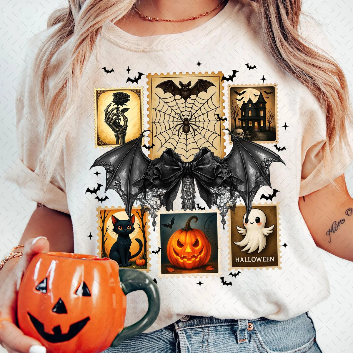 Halloween Pumpkin Season Vintage Tee