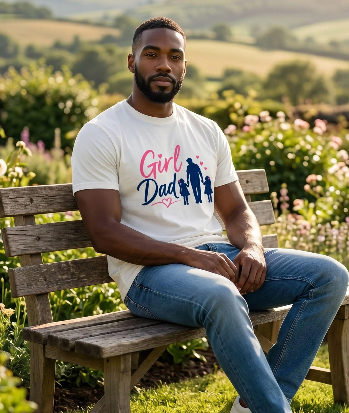 Girl Dad Heart Funny Quote