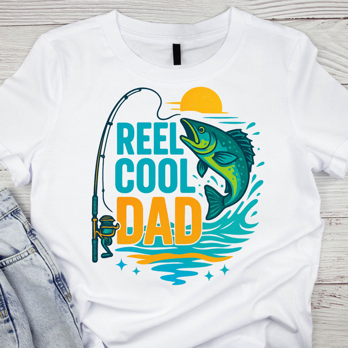 Fishing Reel Cool Vintage Sublimation
