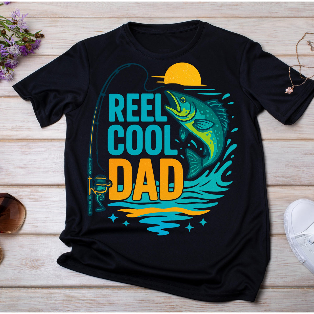 Fishing Reel Cool Vintage Sublimation
