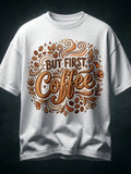 But First Coffee Retro Groovy