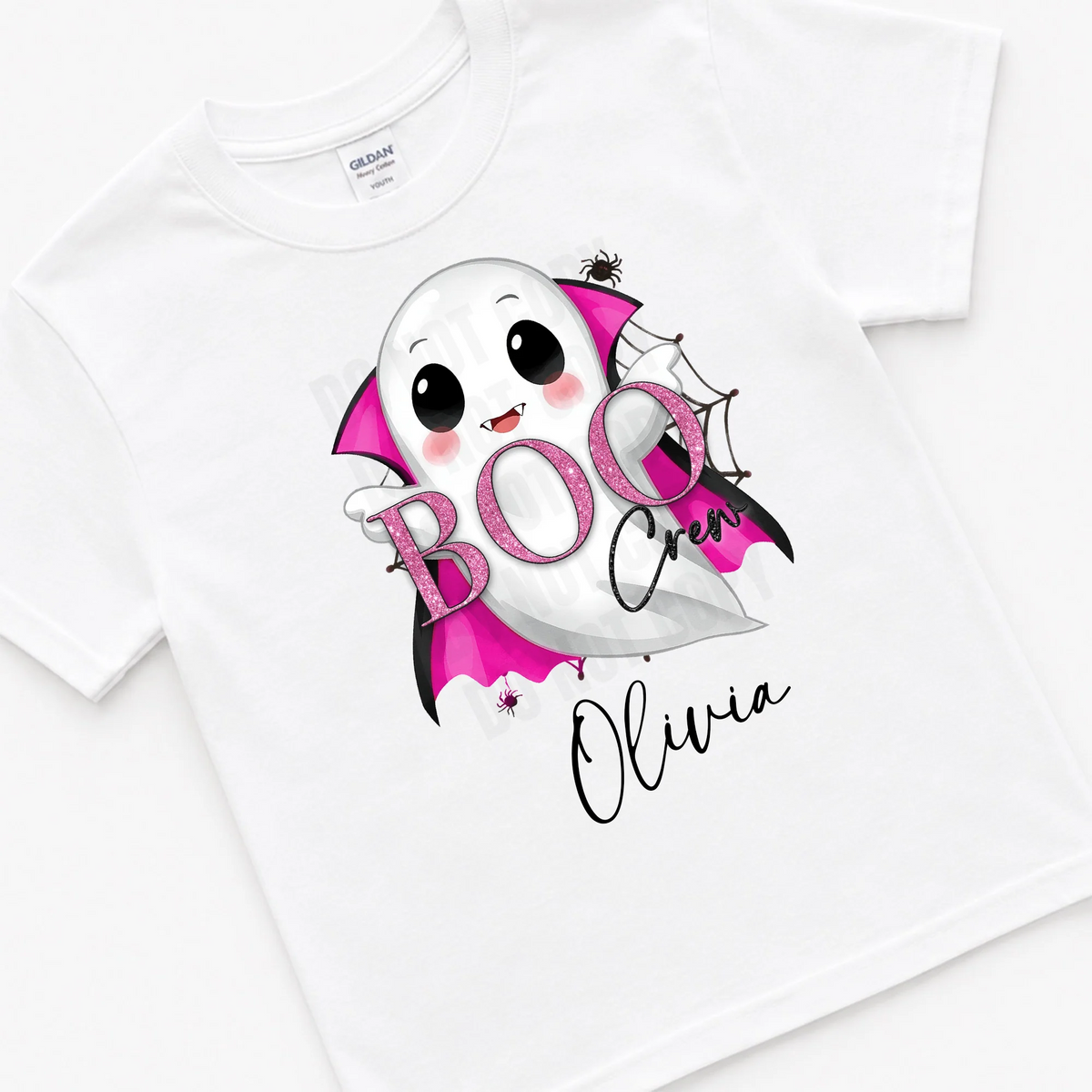 Ghost Boo Crew Cute Funny DTF