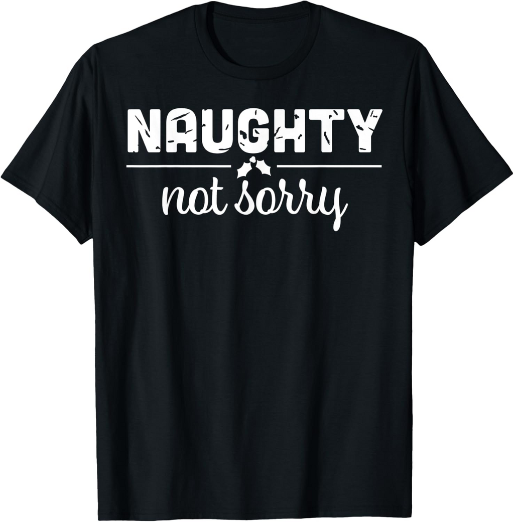 Naughty List Funny Christmas Quote