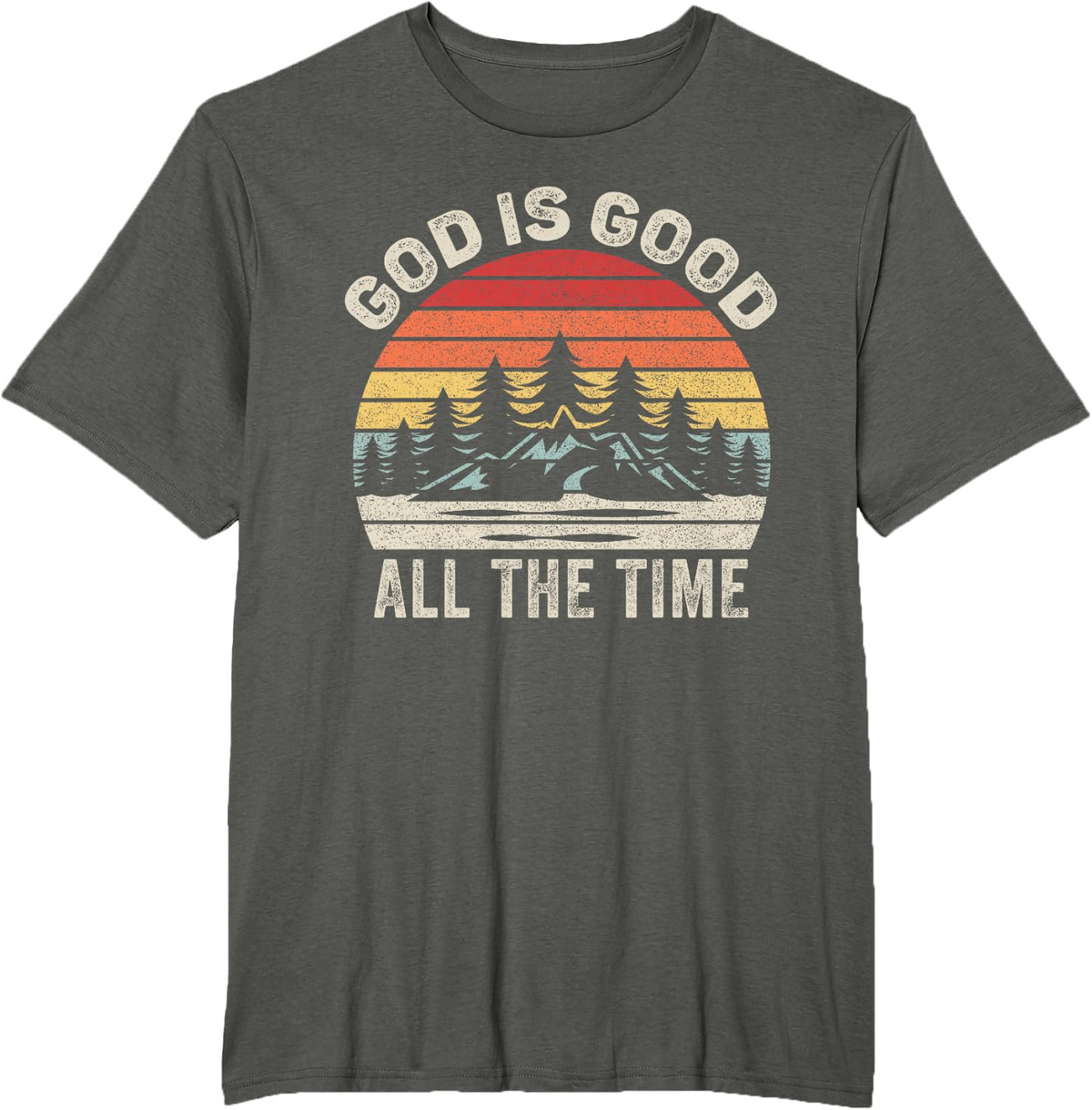 God Is Good Vintage Christian Tee
