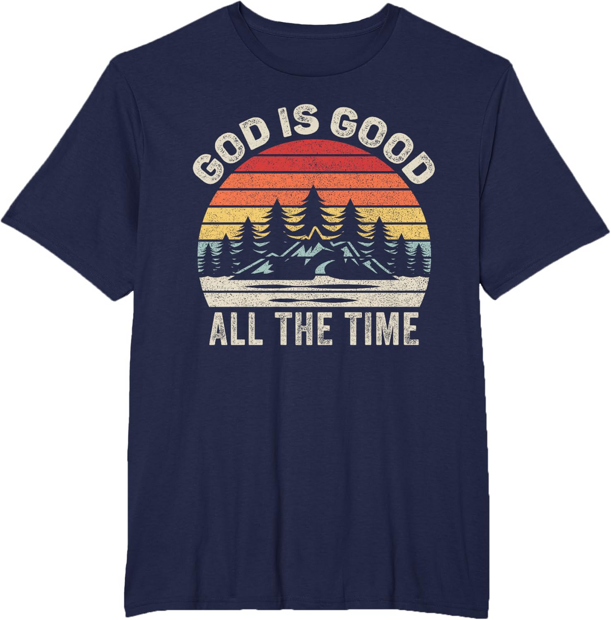 God Is Good Vintage Christian Tee