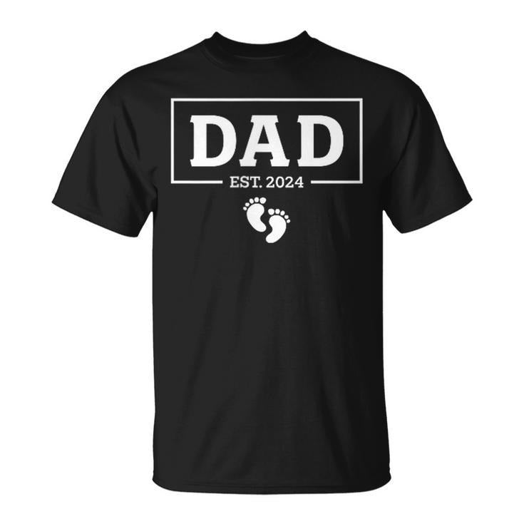 Dad Est 2024 Vintage Typography