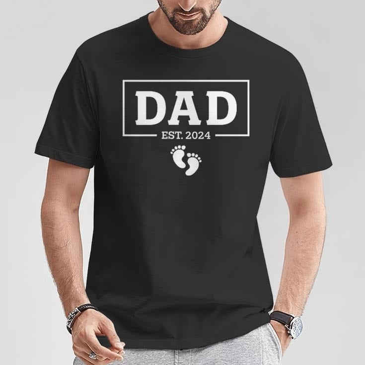 Dad Est 2024 Vintage Typography